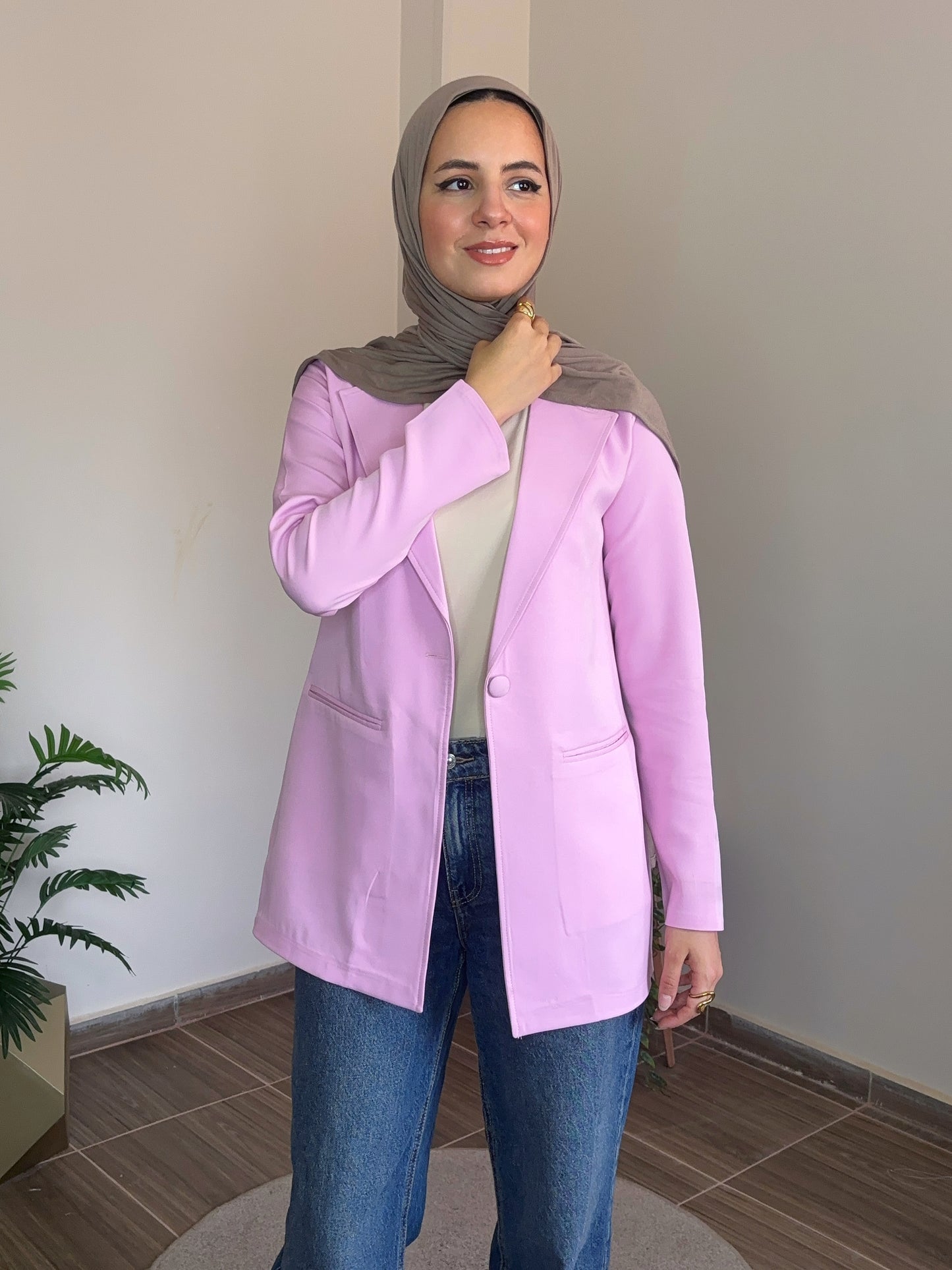 Pink Blazer