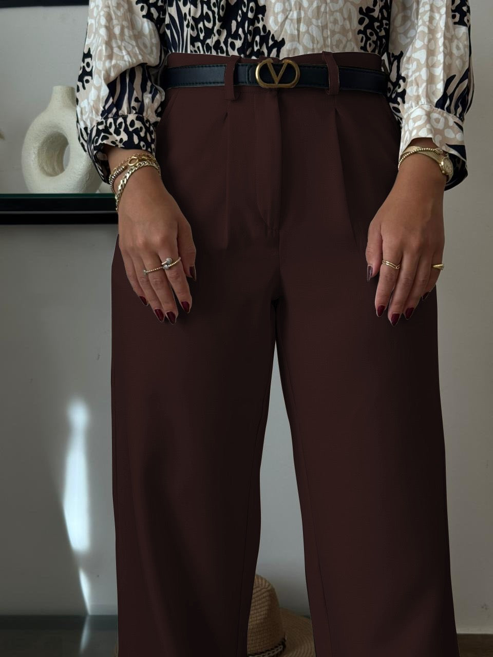 Brown Pants