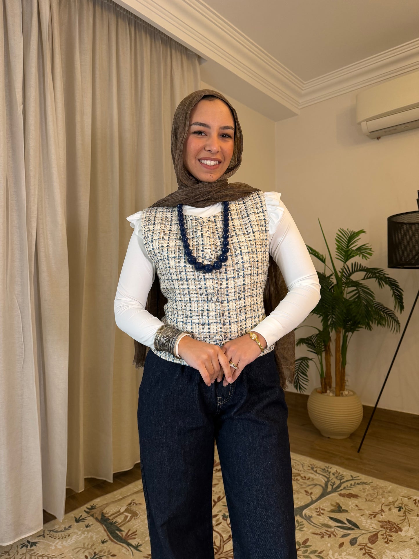 Classic Paris Tweed Vest