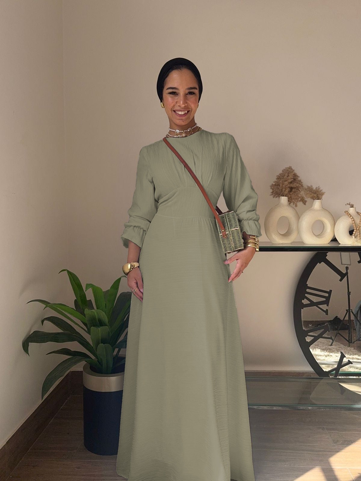 Mint Green Summer Dress