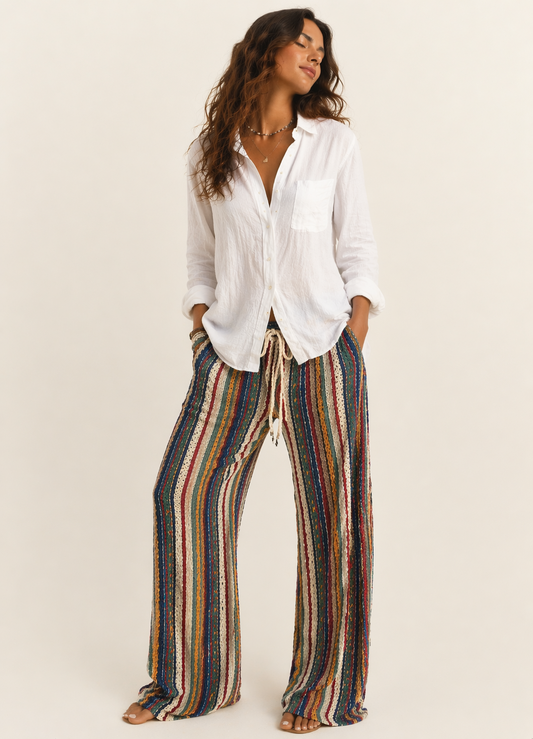 See-Through Beach Pants