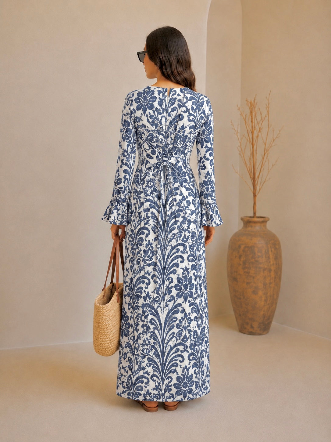 Summer Breeze Maxi Dress ( Fully Lined )