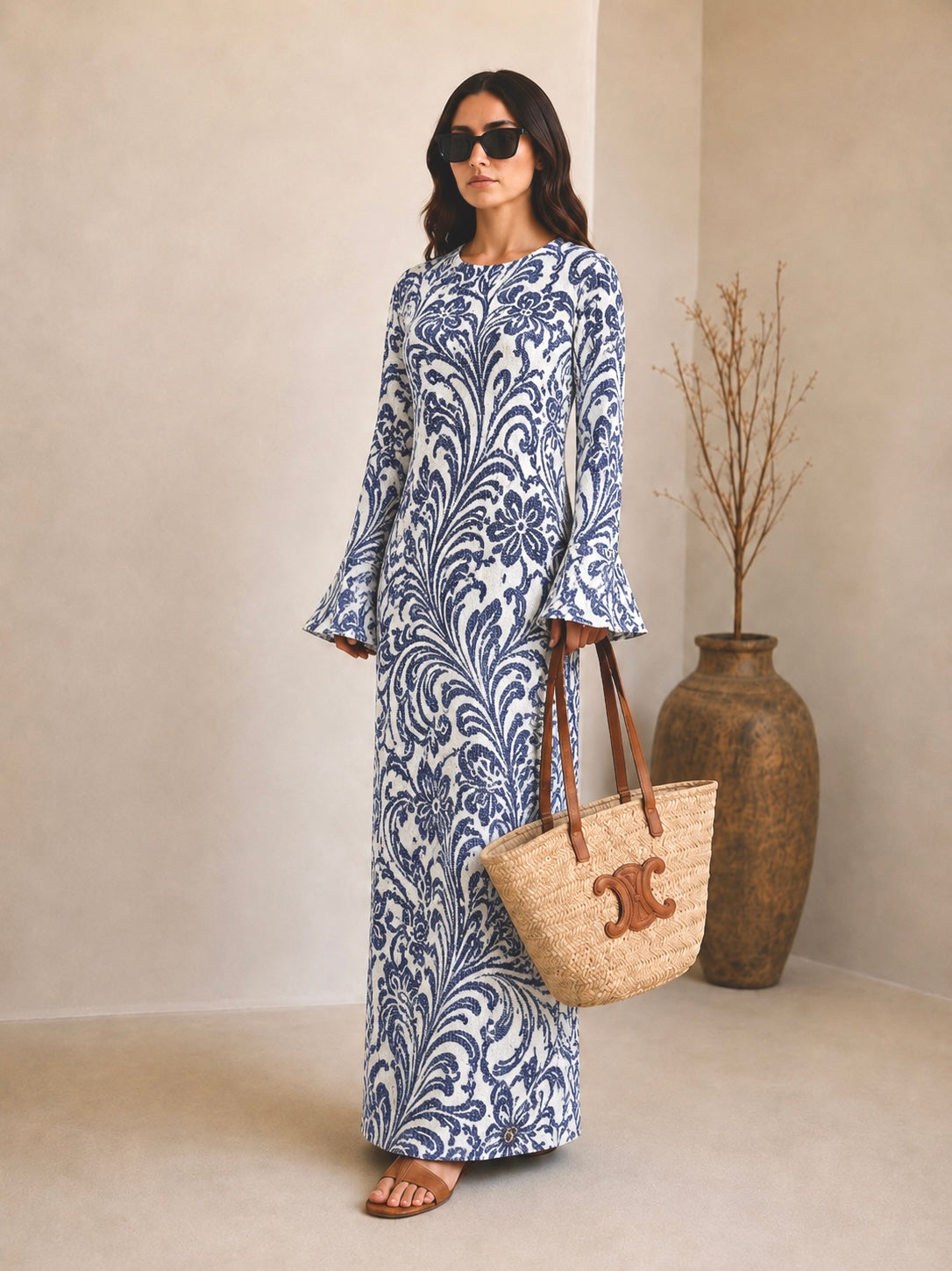 Summer Breeze Maxi Dress ( Fully Lined )