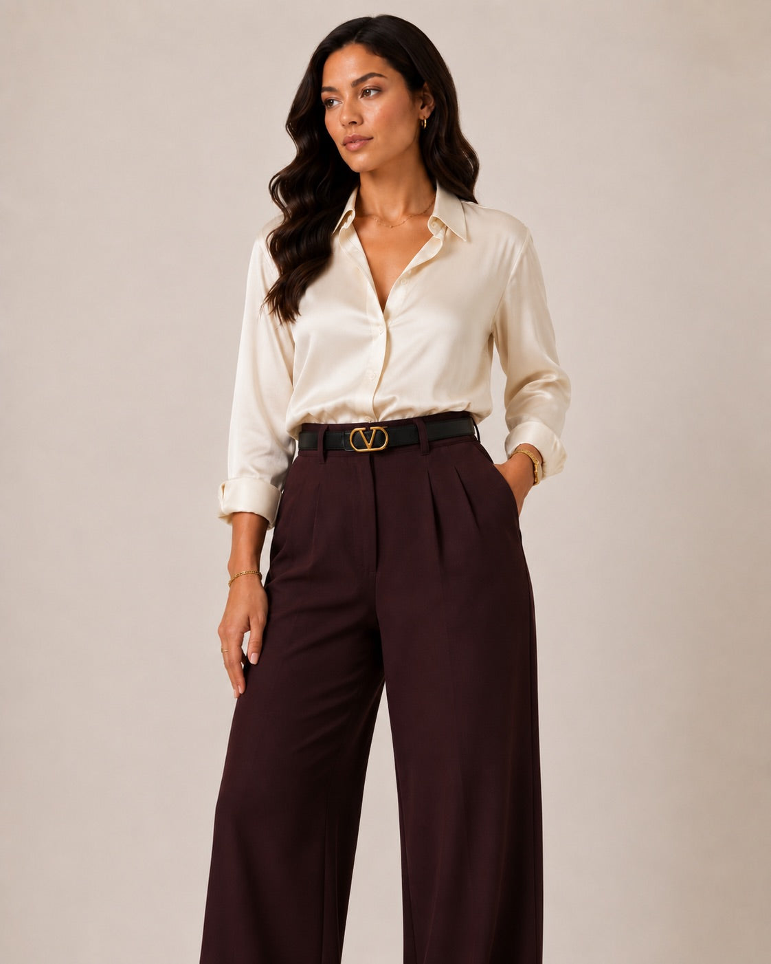 Brown Pants