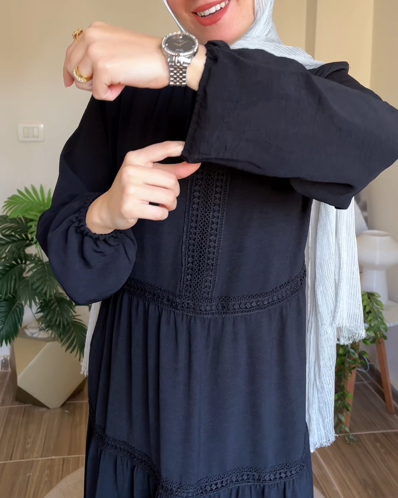 A Black Umrah dress for Ramadan