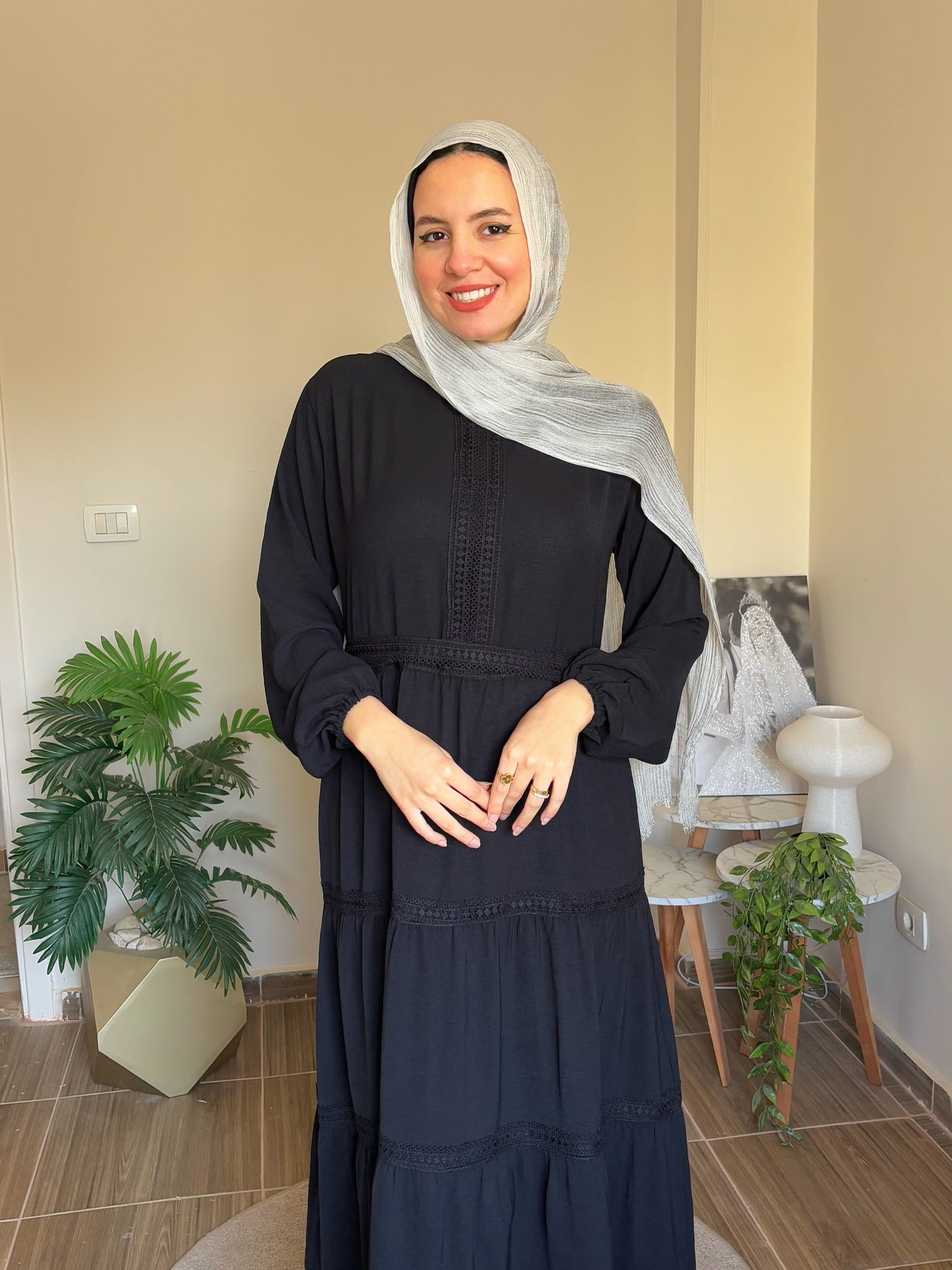 A Black Umrah dress for Ramadan