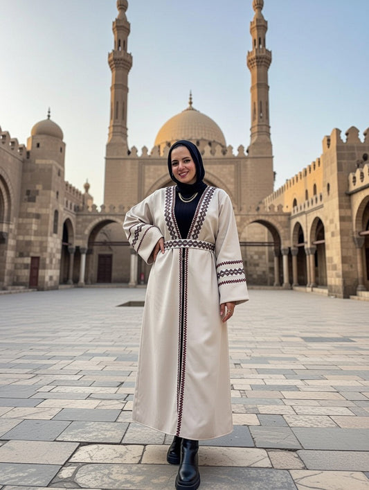 Suede Ramadan Kaftan